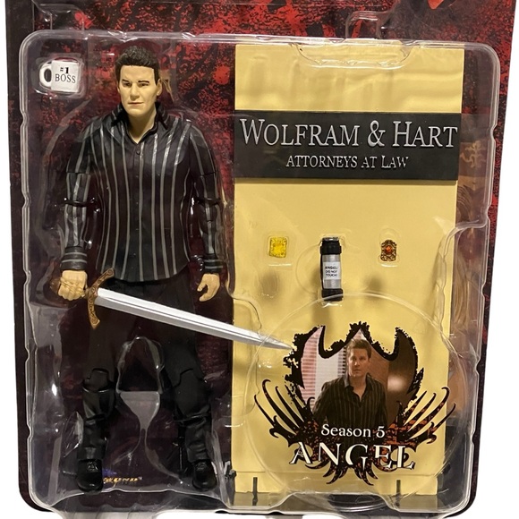 Angel TV Series Season 5 Action Figure NEW 2005 David Boreanaz - Picture 4 of 9